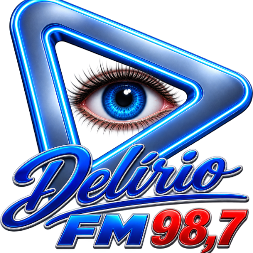 Delírio FM  98,7 logo